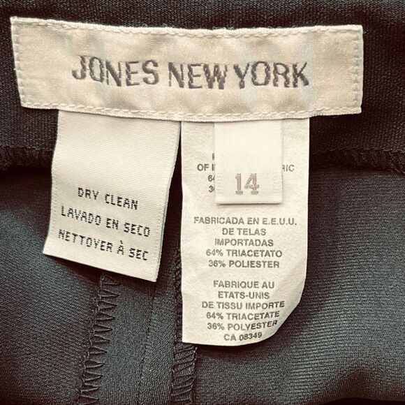 NWT JONES NEW YORK Women’s Odyssey Pewter Grey Pants Slacks - Picture 6 of 7